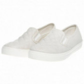 Бели обувки за момиче с изчистен дизайн Northstar 60910 