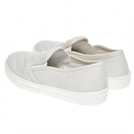 Бели обувки за момиче с изчистен дизайн Northstar 60911 2