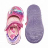 Розови обувки за момиче с лилави детайли Agatha ruiz de la prada 60944 4