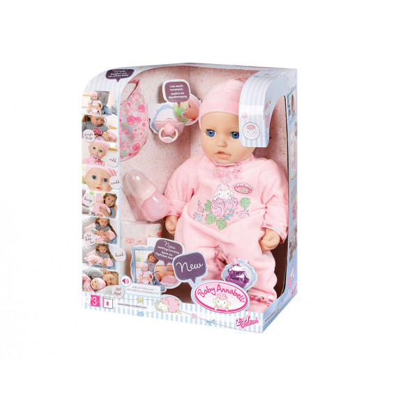 Baby annabell - интерактивна кукла 43 см Zapf Creation 6116 