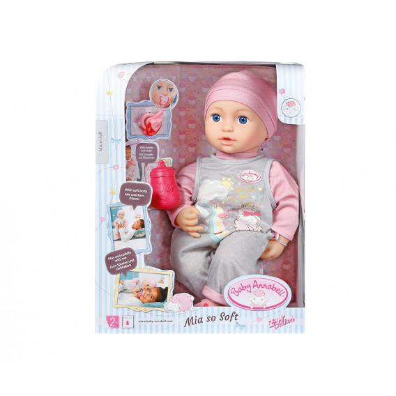 Бейби анабел - кукла миа Zapf Creation 6119 