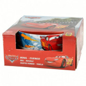 керамична купичка с картинка в подаръчна кутия маккуин светкавицата, керамика 500 ml Cars 61383 2