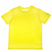 маркова памучна тениска с емблема за момче Benetton 62053 