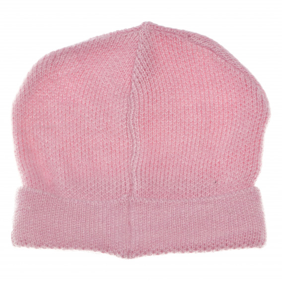 плетена шапка с апликация за момиче Benetton 62272 2
