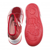 Ниски червени ботуши за момиче от естествена кожа с покритие и цип Agatha ruiz de la prada 62283 3
