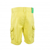 Къс панталон със странични джобове и принт за момче Benetton 62789 5