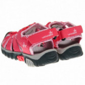 Туристически сандали, червени Wanabee 63082 2