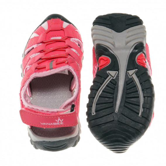 Туристически сандали, червени Wanabee 63083 3