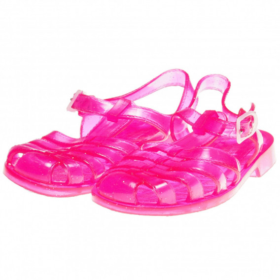 Класически сандали от силикон за момиче, розови Athlitech 63120 