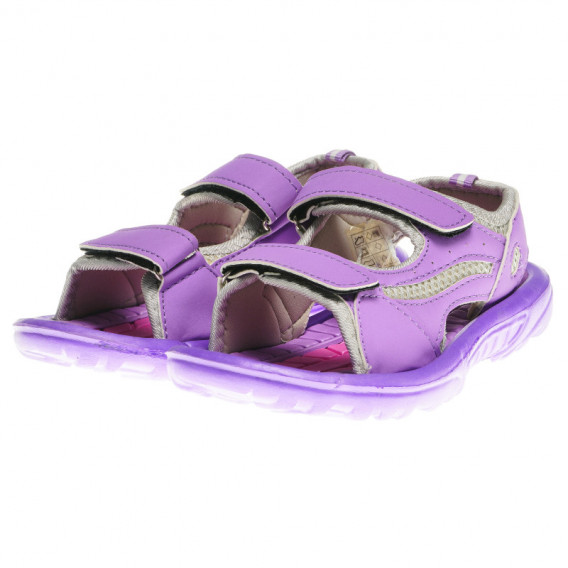 Туристически сандали за момиче, цвят: лилав  63123 
