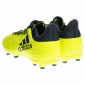 Бутонки за момче с дизайн на черни точки Adidas 63457 2