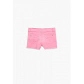 Къси панталони за момиче с дантела, розови Boboli 64753 4