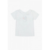 Тениска с презрамки на гърба и красива щампа за момиче Boboli 64837 2