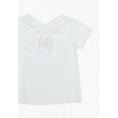 Тениска с презрамки на гърба и красива щампа за момиче Boboli 64839 4
