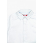 Риза с дълъг ръкав за бебе момче, бяла Boboli 64901 3