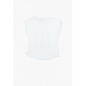 Тениска с момичета и овален долен край за момиче Boboli 64914 2