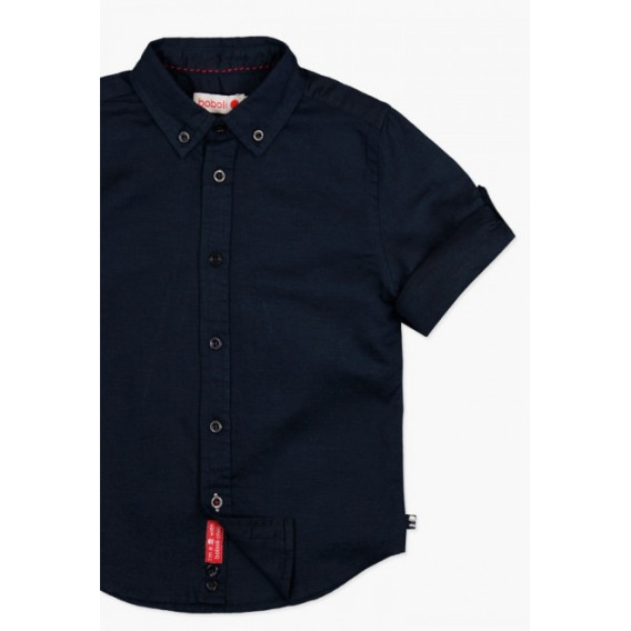 Риза с дълъг ръкав и копчета за момче Boboli 64921 3