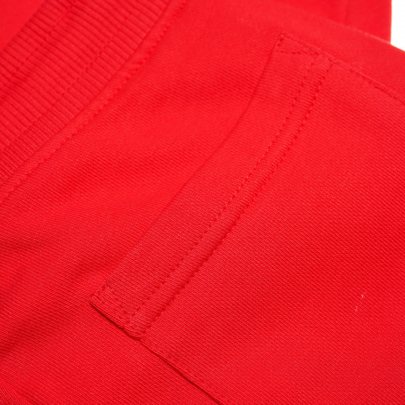 Kъси памучни панталони с лого на крачола за момче Franklin & Marshall 64981 5