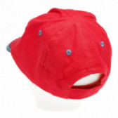 Памучна шапка с козирка и апликация за момче Go sport 65038 2