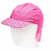 Трекинг шапка с козирка за момиче, цвят: розов Wanabee 65079 