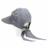 Памучна шапка с козирка за момиче, сива Up 2 glide 65108 2