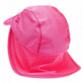 Трекинг шапка с козирка за момиче, розова Up 2 glide 65111 2
