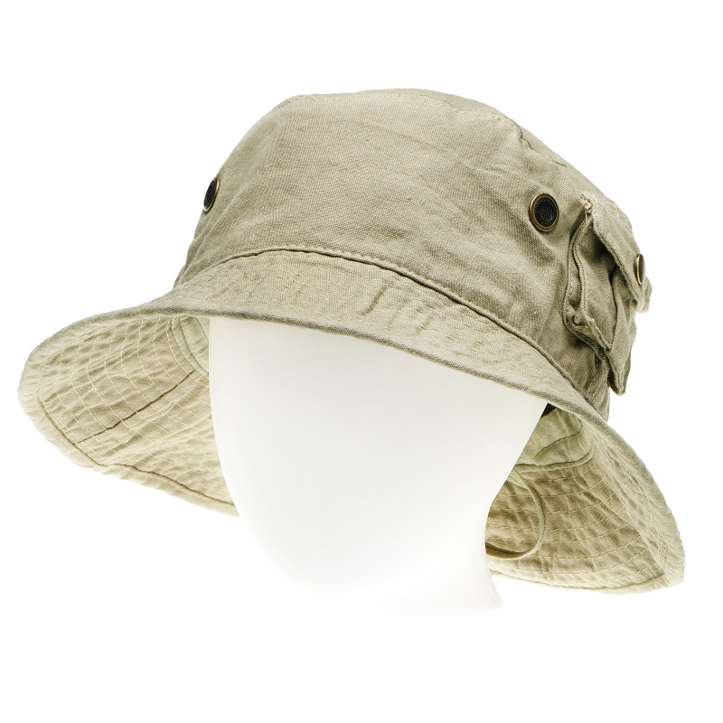 Памучна ловна шапка с периферия за момче   65116