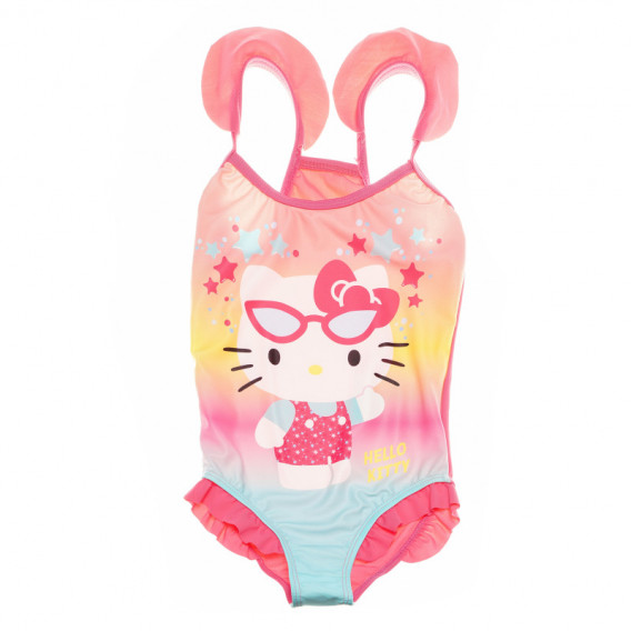Бански костюм за момиче с щампа Hello Kitty Arena 65475 