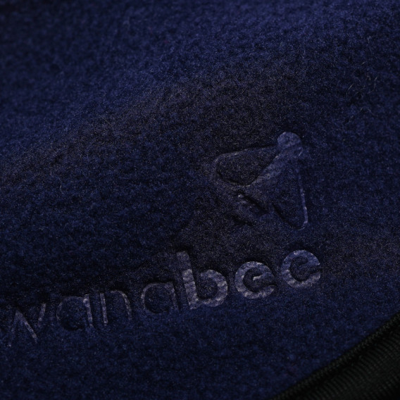 Двулицева лента за глава в светло и тъмно синьо Wanabee 65966 6