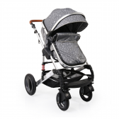 Комбинирана детска количка Gala Premium 2 в 1, сива Moni 6635 