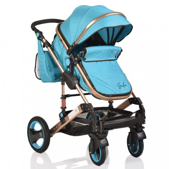 Комбинирана детска количка Gala 2 в 1, синя Moni 6642 