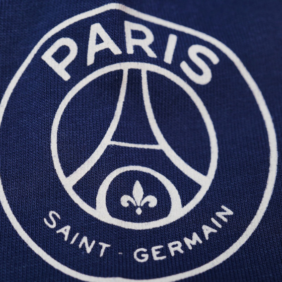 Памучна тениска с весел принт на Златан Абрамович за момче Paris Saint - Germain 66639 4