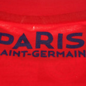 Памучна тениска с емблема на PSG за момче Paris Saint - Germain 66662 3