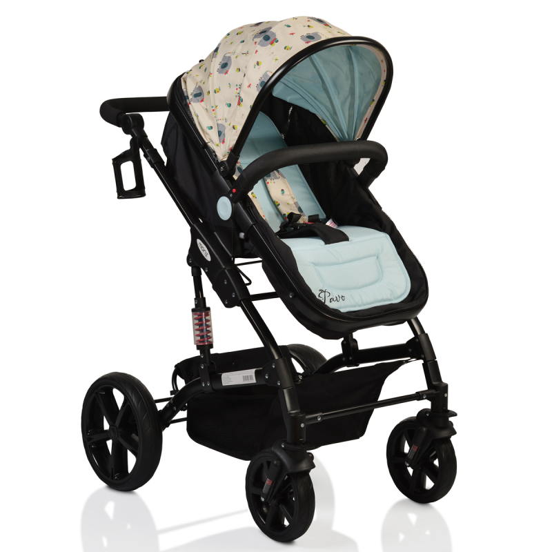 Комбинирана детска количка PAVO NEW 2 в 1, с принт  6667