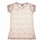 Многоцветна блуза с къс ръкав за момиче Wanabee 66728 2