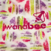 Многоцветна блуза с къс ръкав за момиче Wanabee 66729 3