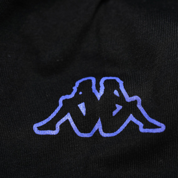 Памучна тениска с принт логото на марката отпред за момче KAPPA 66855 4