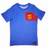 Памучна тениска  е емблема на FCB за момче NIKE 66925 