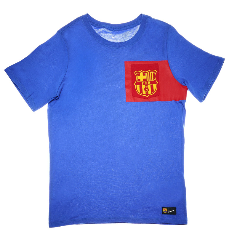 Памучна тениска  е емблема на FCB за момче  66925