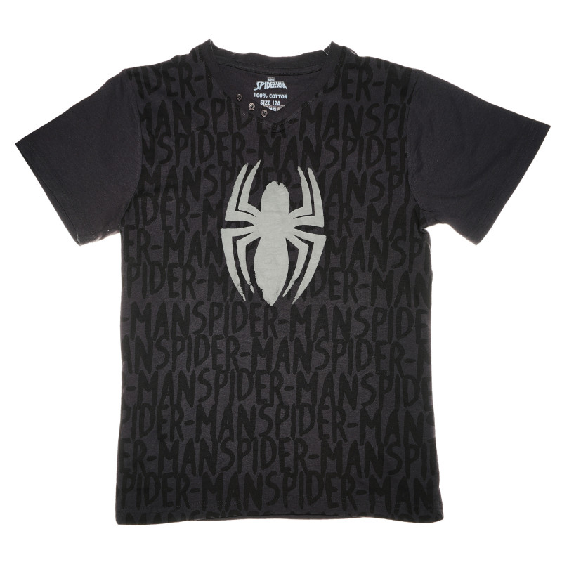 Памучна тениска със знака на Spiderman за момче  66981