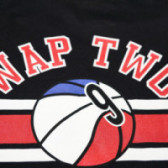памучна спортна тениска с цветен принт за момче Wap two 67153 3
