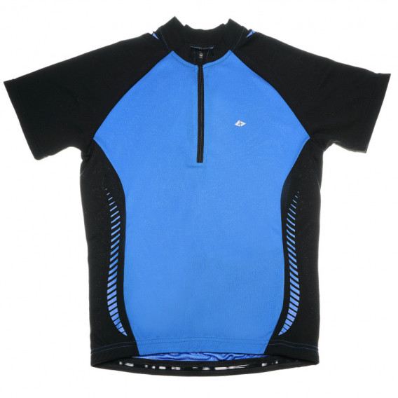 синьо-черна тениска, подходяща за спорт , за момче Athlitech 67385 