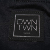 памучна блуза с къс ръкав и принт  за момче DWN TWN 67897 4