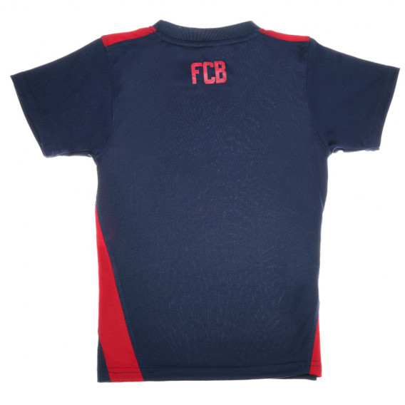 спортна тениска за момче с лого Барселона FCB 68101 2