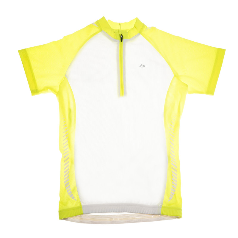 спортна жълто-бяла тениска за момче  68138