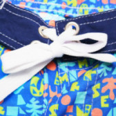 Къси панталони за момче с цветен принт и джоб Wanabee 68261 3