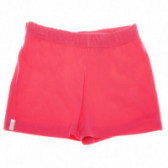 Памучни къси панталони за момиче, розови Soft 68307 