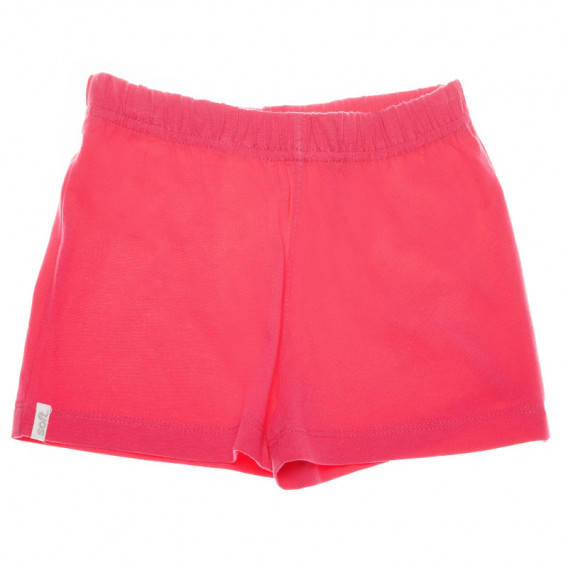 Памучни къси панталони за момиче, розови Soft 68307 