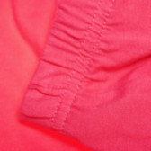 Памучни къси панталони за момиче, розови Soft 68309 3