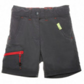 Къси панталони за момче с червен цип Wanabee 68345 